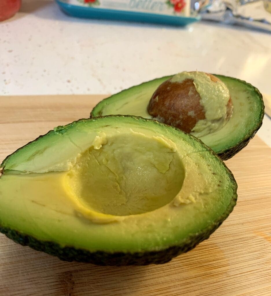 Halved Avocado