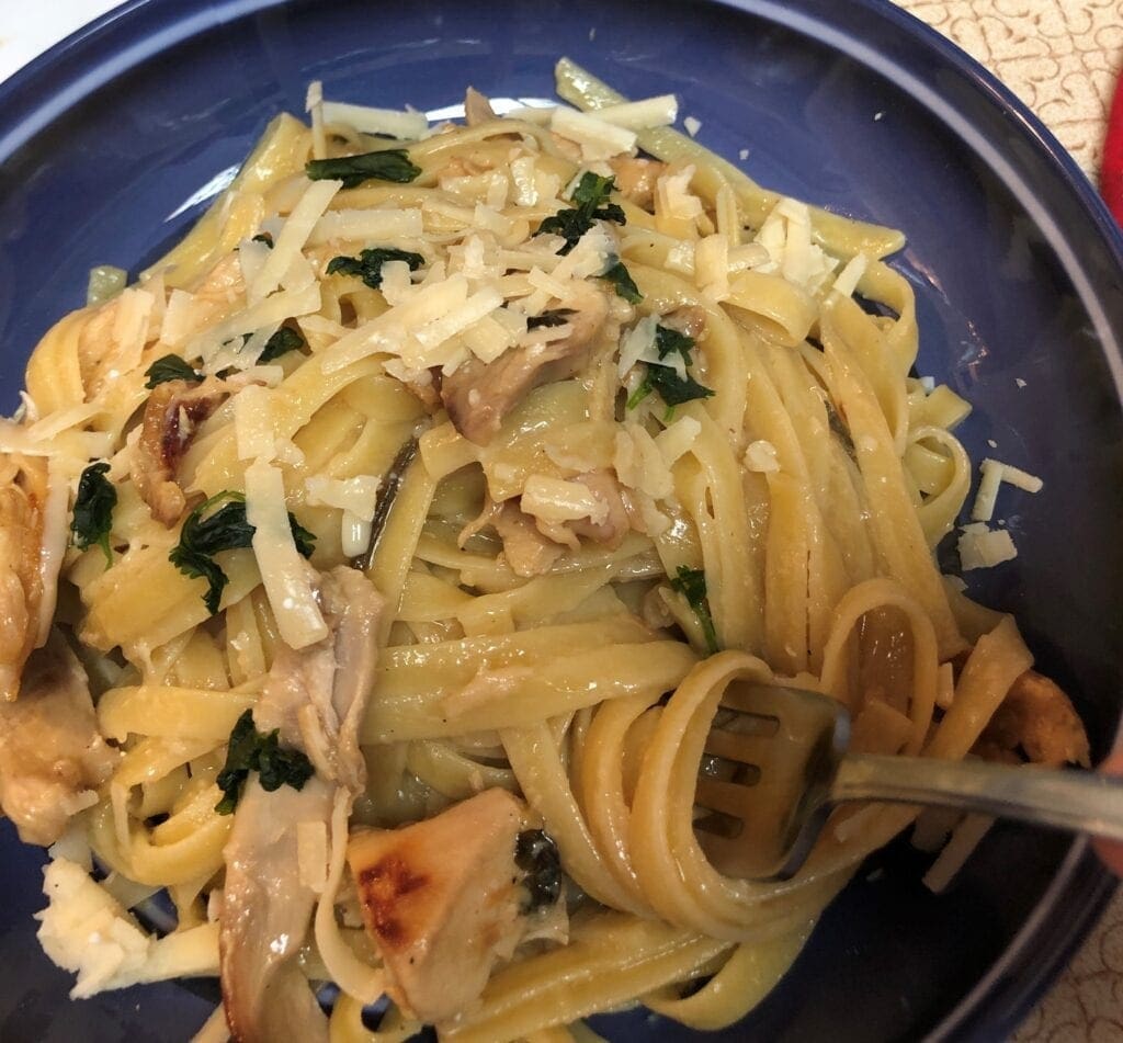 Creamy Lemon Butter Chicken Pasta