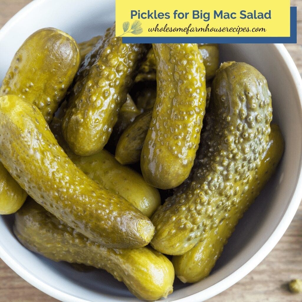 Baby Dill Pickles Before Chopping