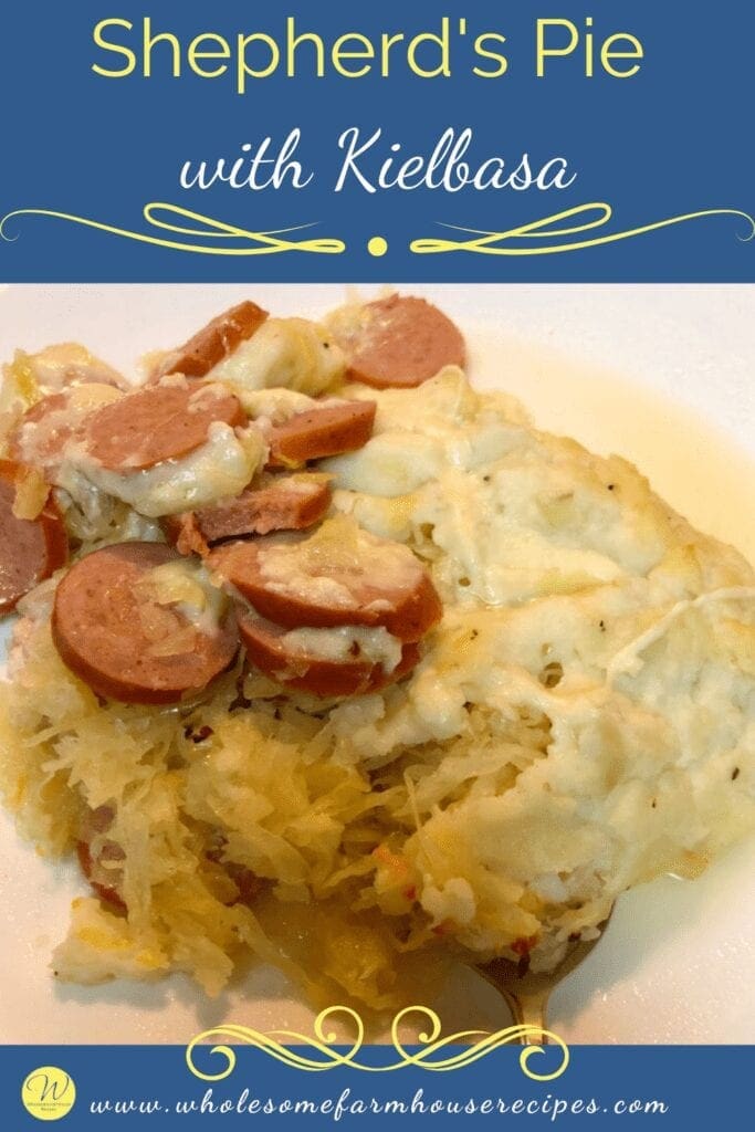 Shepherd's Pie with Kielbasa