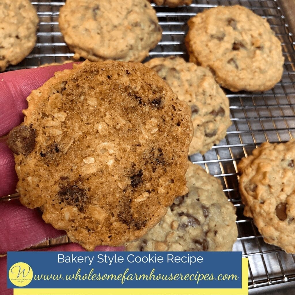 Bakery Style Cookie Recipe