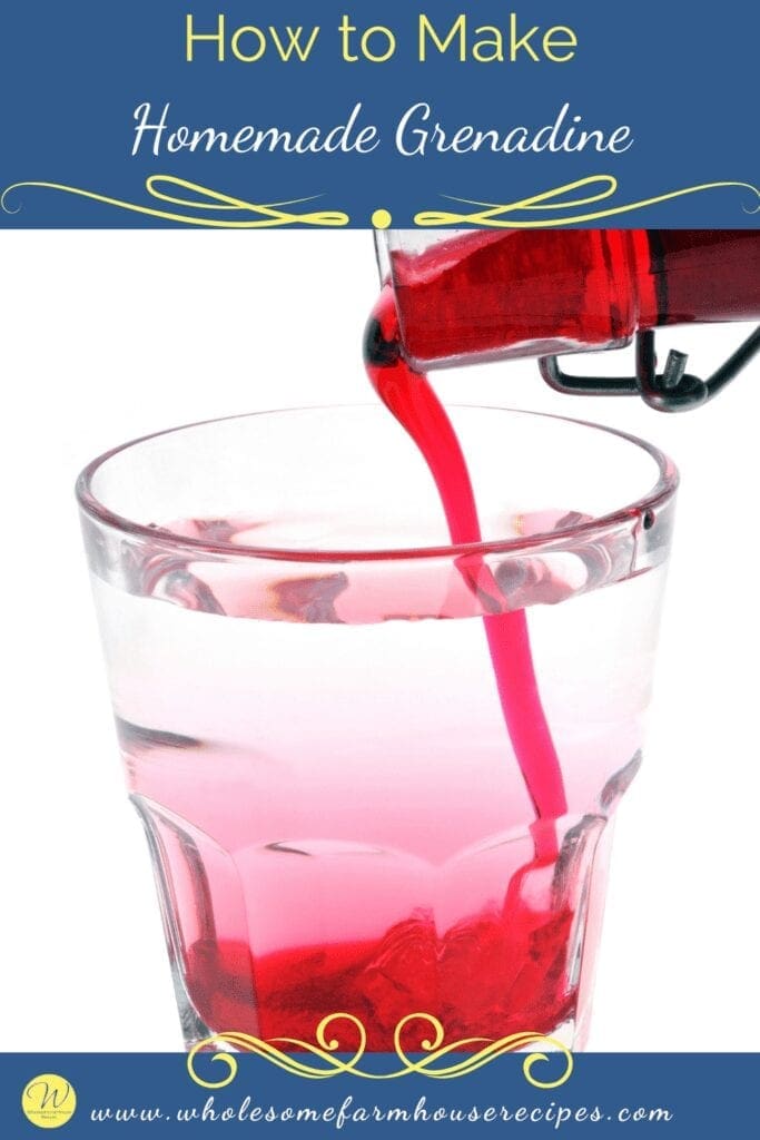 How to Make Homemade Grenadine