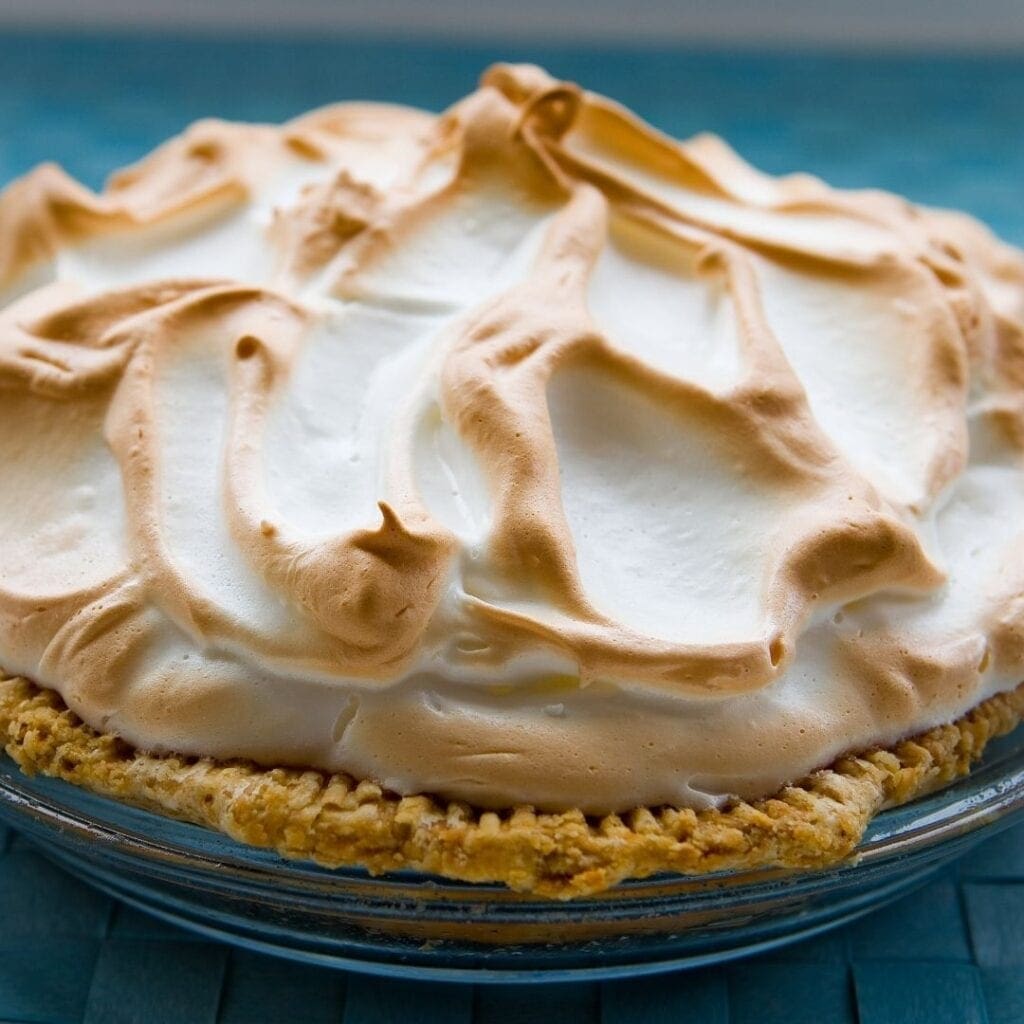 Pie with Meringue Topping