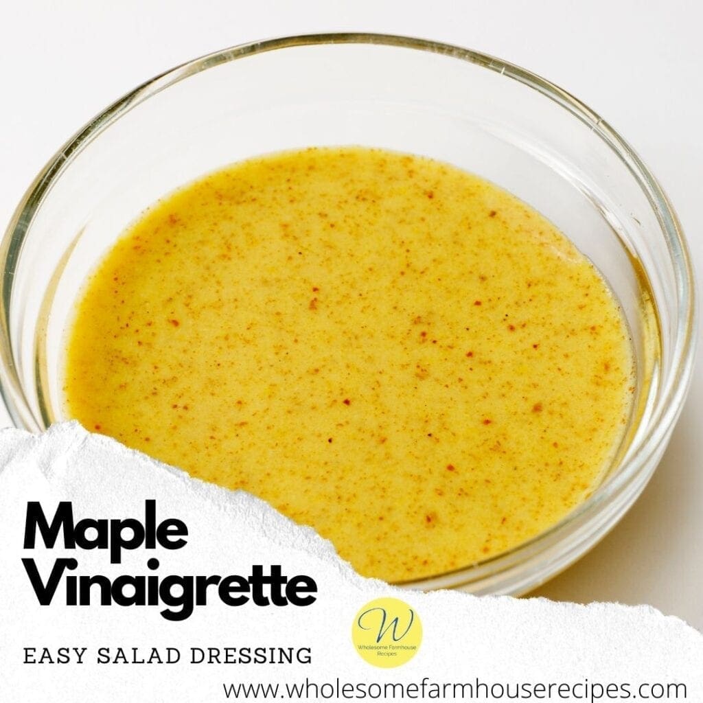 Maple Vinaigrette