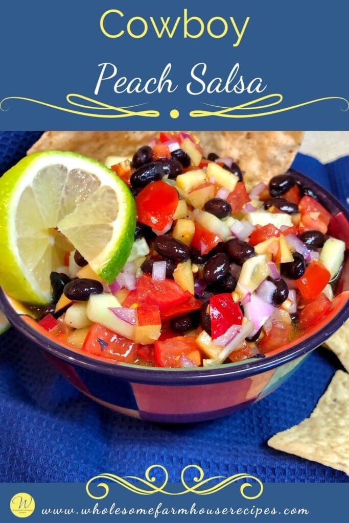 Cowboy Peach Salsa