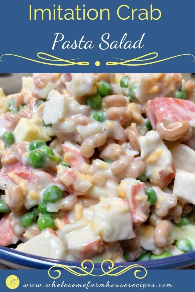 Imitation Crab Pasta Salad