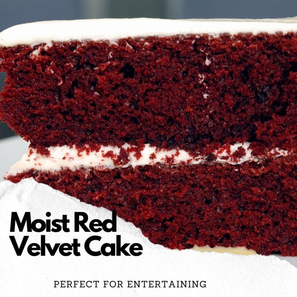 Moist Red Velvet Cake