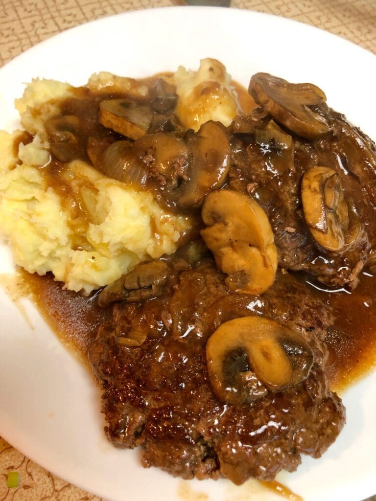 Salisbury Hamburger Steak Meal