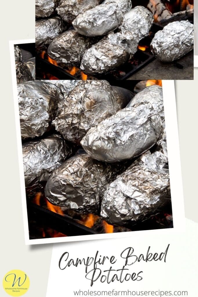 Campfire Baked Potatoes