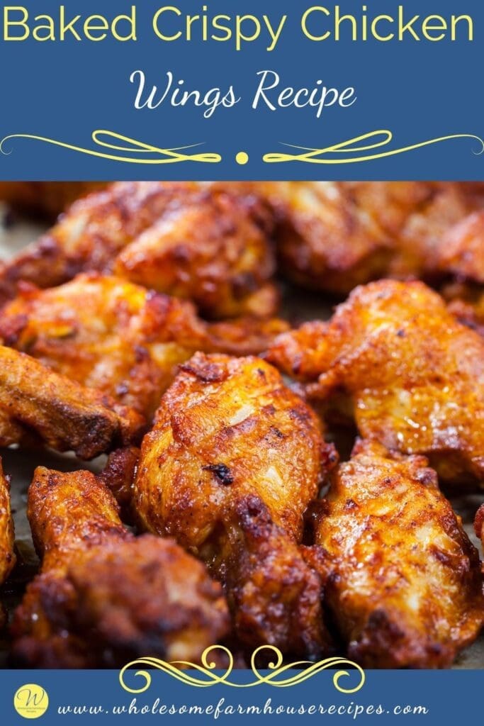 Baked Crispy Chicken Wings Recipe