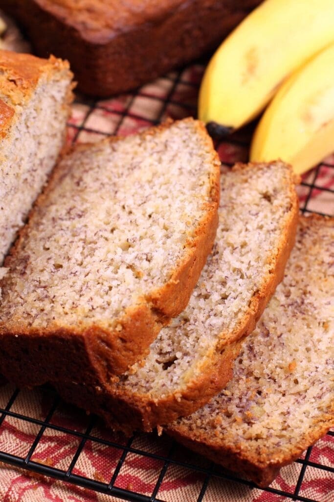 Homemade Moist Banana Bread