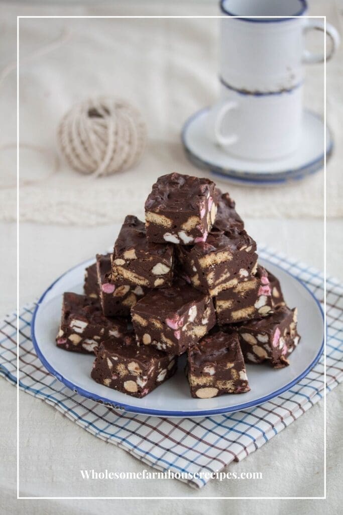 Platter of Fudge Pieces