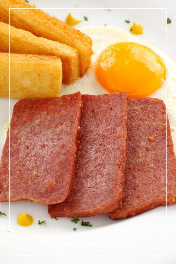 Fried Spam and Eggs