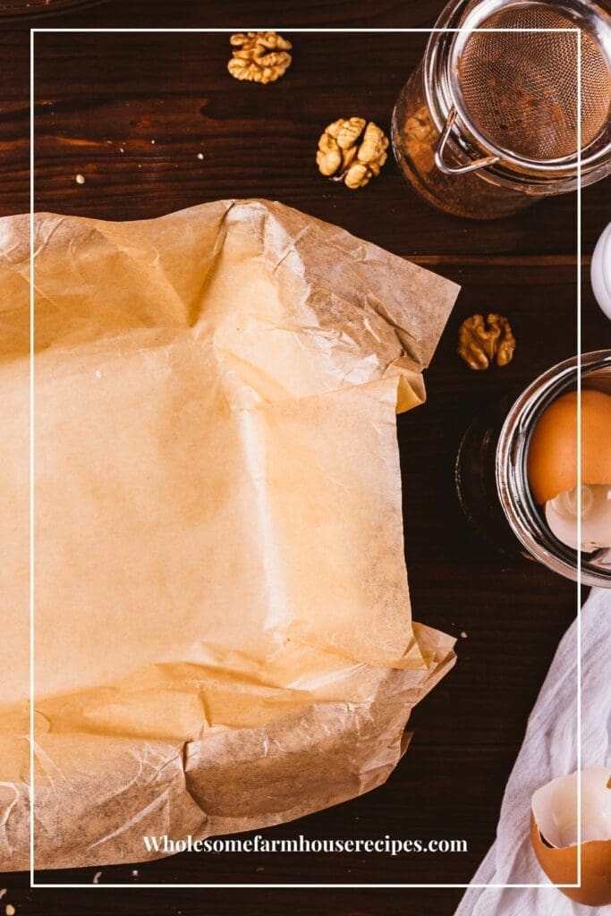 Lining a Baking Pan with Parchment paper