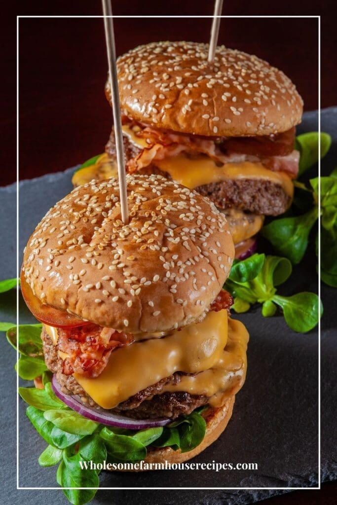 Pub Style Hamburgers from Frozen Patties