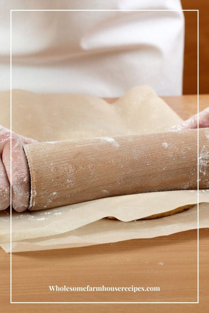 Rolling Pie Crust Between Wax Paper Sheets