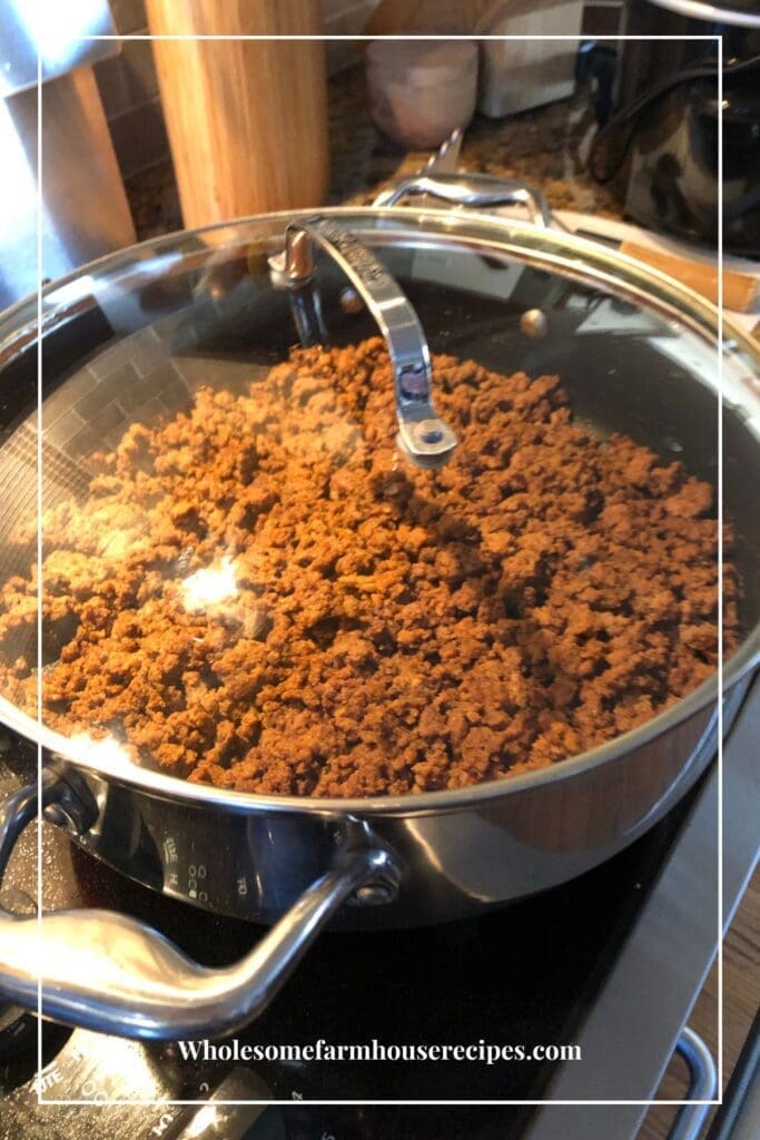 Cooking Taco Meat in a Skillet