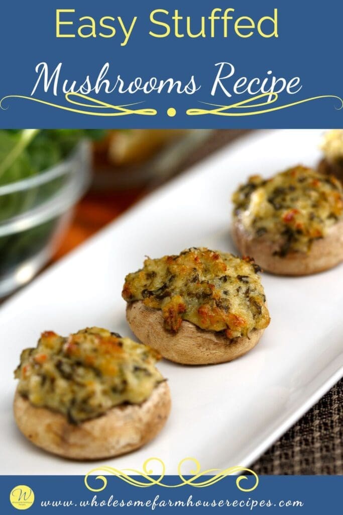 Easy Stuffed Mushrooms Recipe