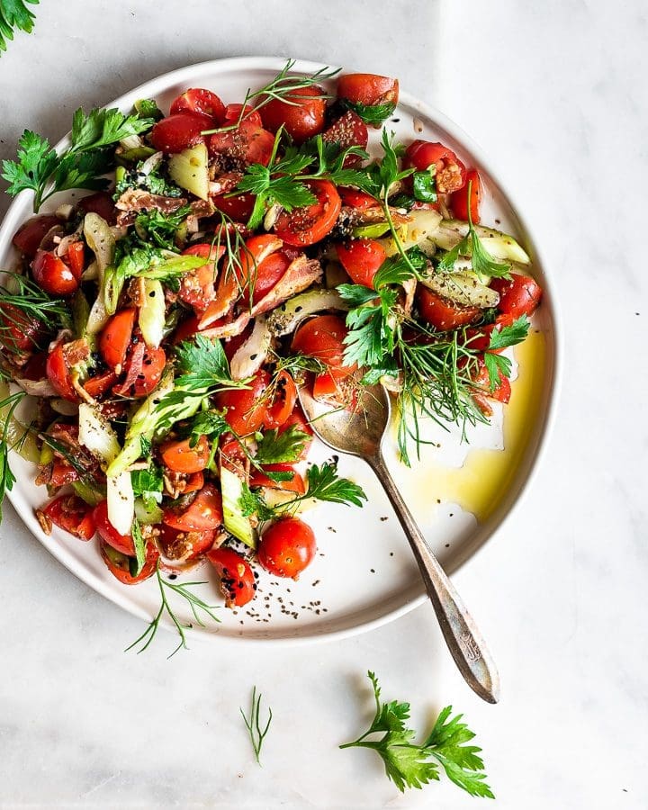 cherry-tomato salad