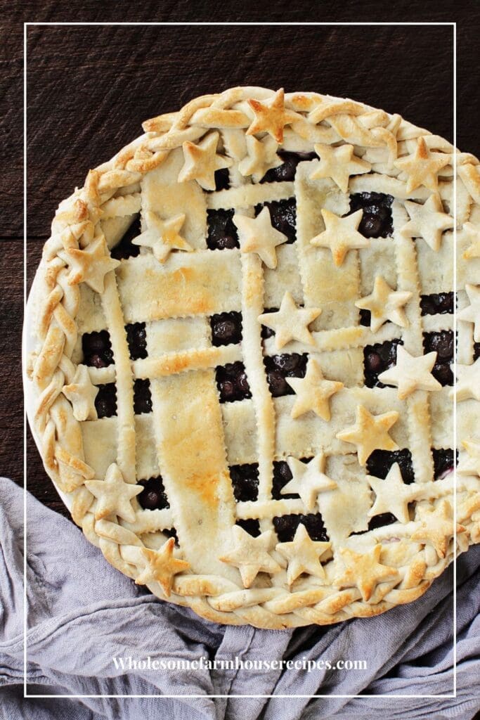 Fancy Crust Berry Pie