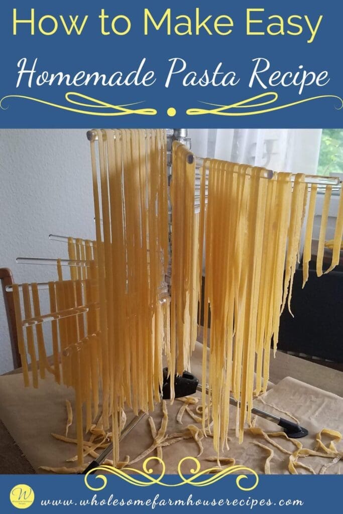 How to Make Easy Homemade Pasta Recipe