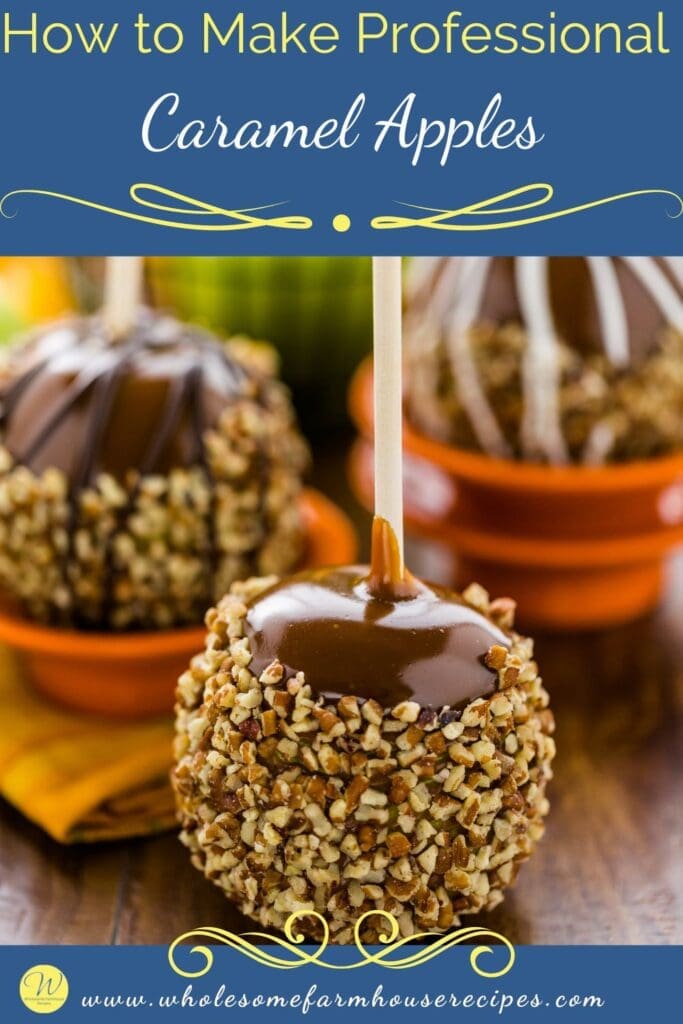 How to Make Professional Caramel Apples