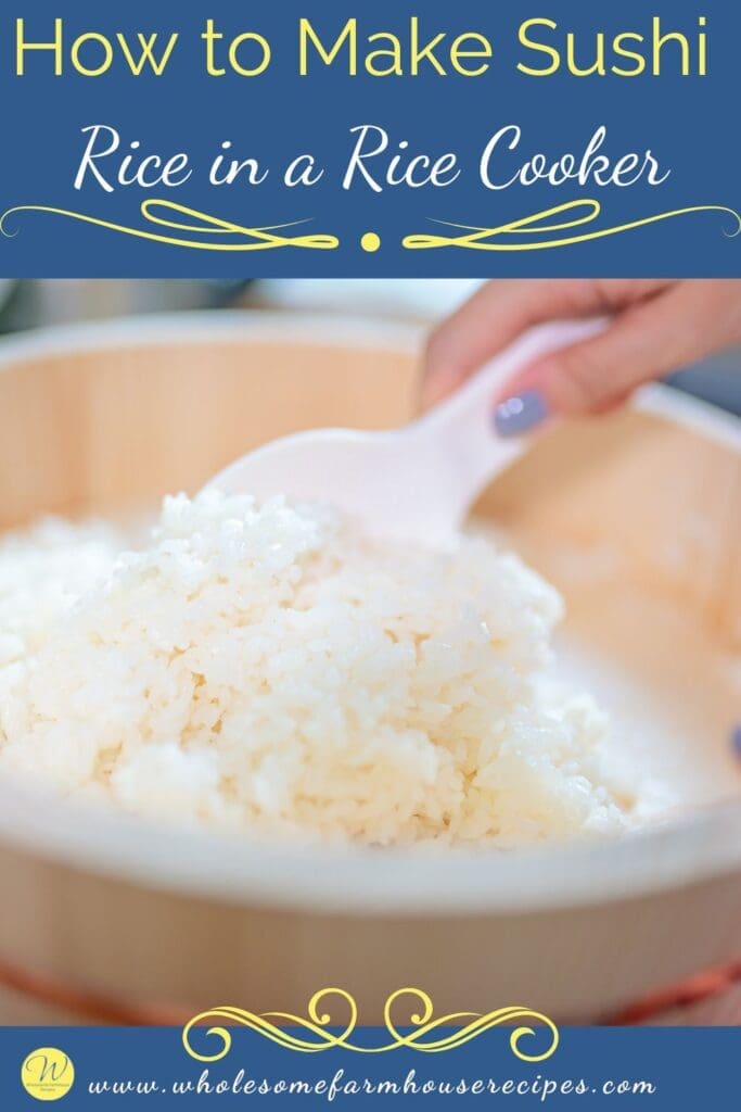 How to Make Sushi Rice in a Rice Cooker