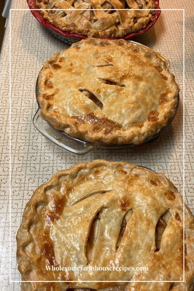 Three Pies Cooling