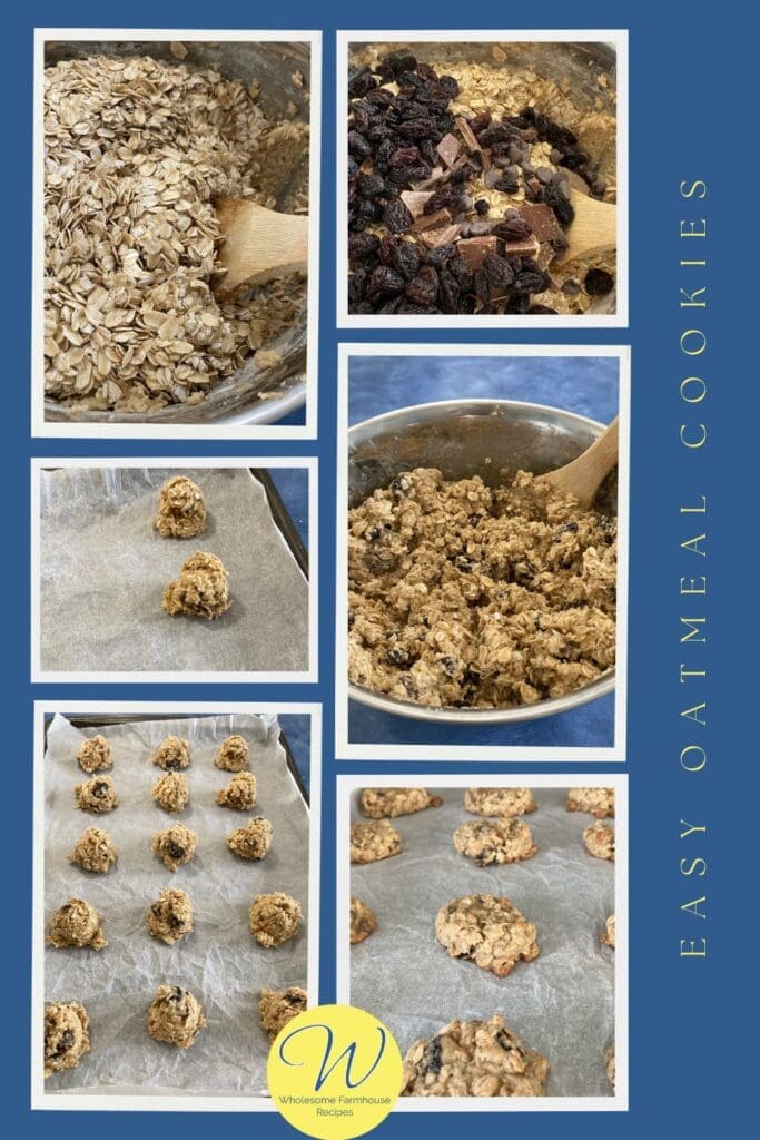 how to make oatmeal cookies