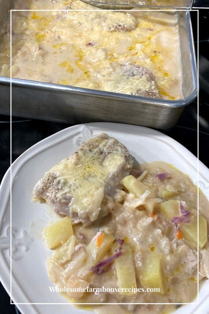 Baked pork casserole