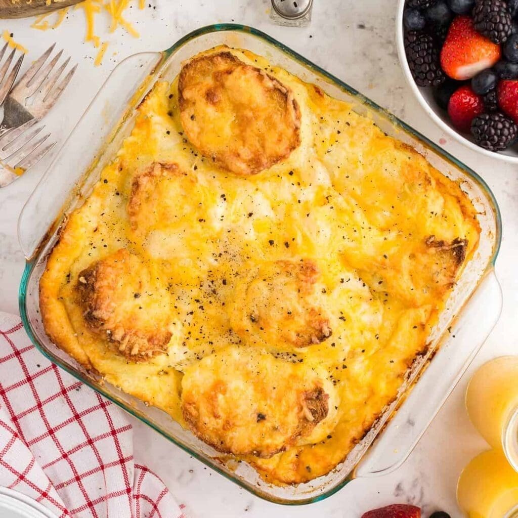 EASY CHEESE STRATA RECIPE