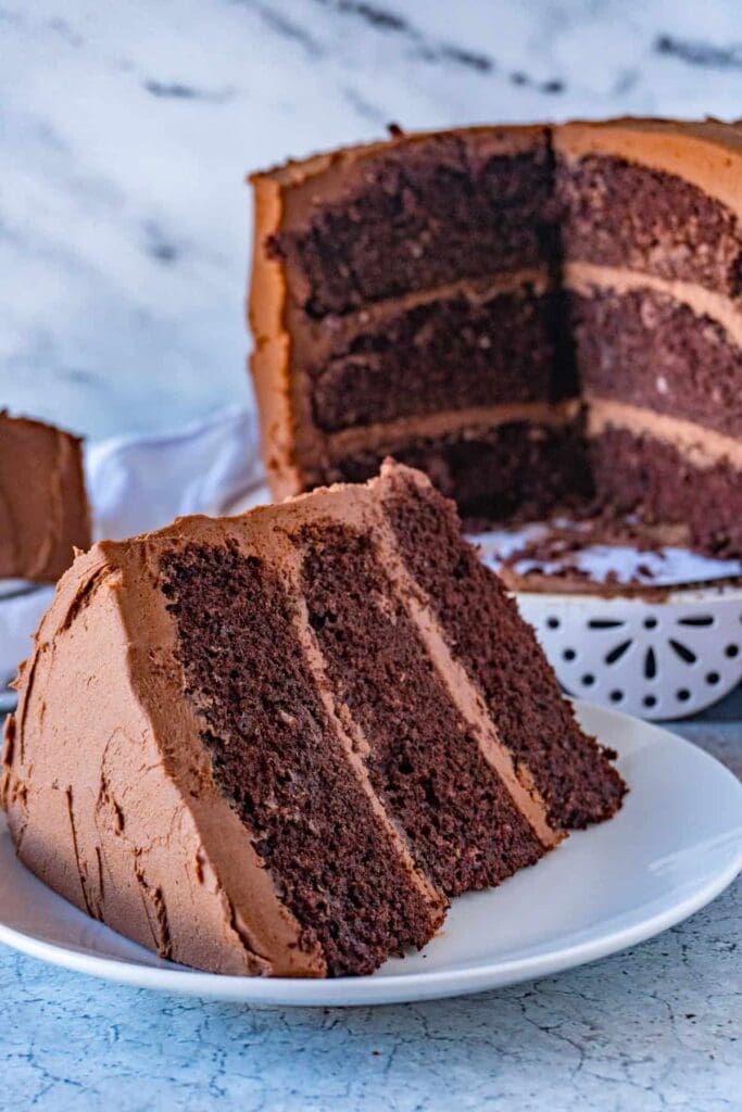 BUTTERMILK CHOCOLATE CAKE