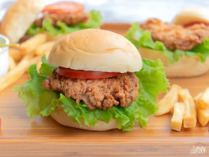 CRISPY FRIED CHICKEN SANDWICH RECIPE