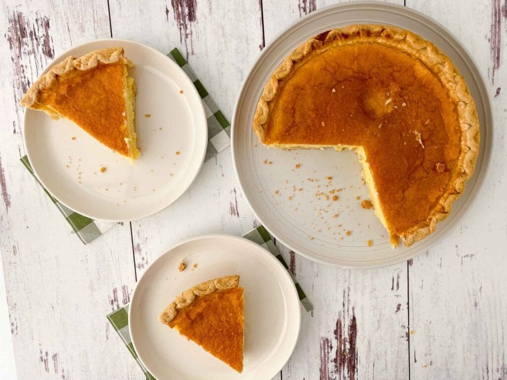 DELICIOUS CRACKER BARREL BUTTERMILK PIE