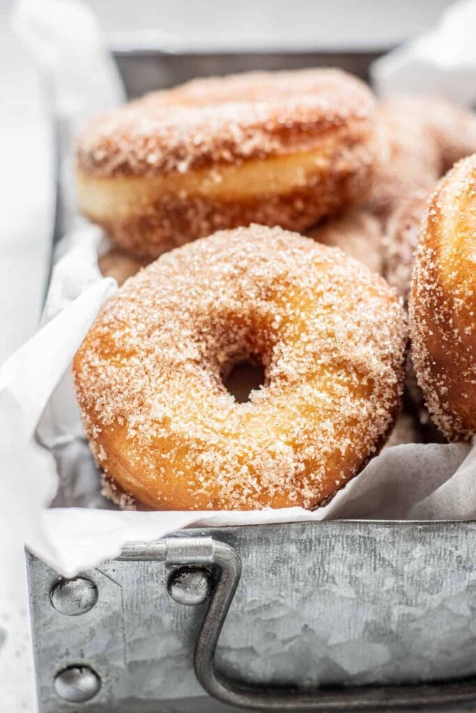 Fluffy Buttermilk Fried Donuts