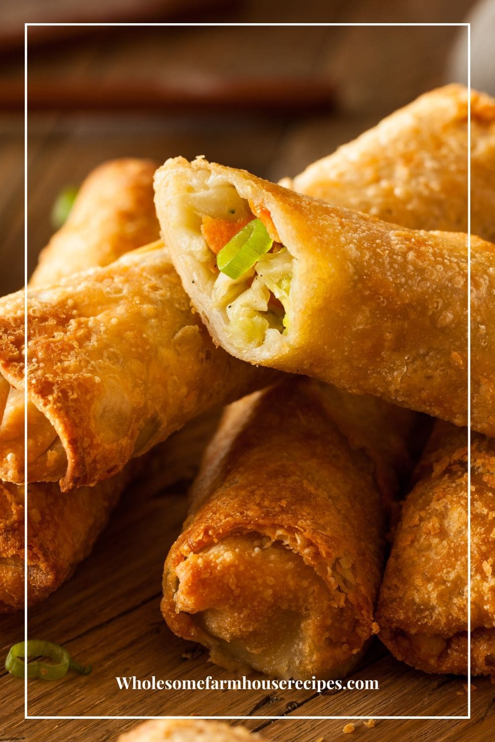 Easy Delicious Crispy Egg Roll Appetizer