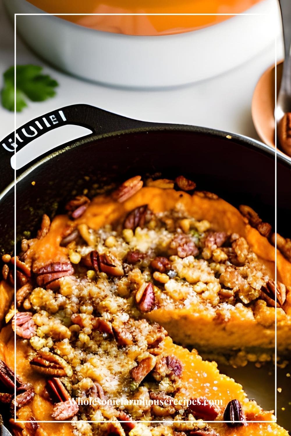 Vegan Sweet Potato Casserole Recipe