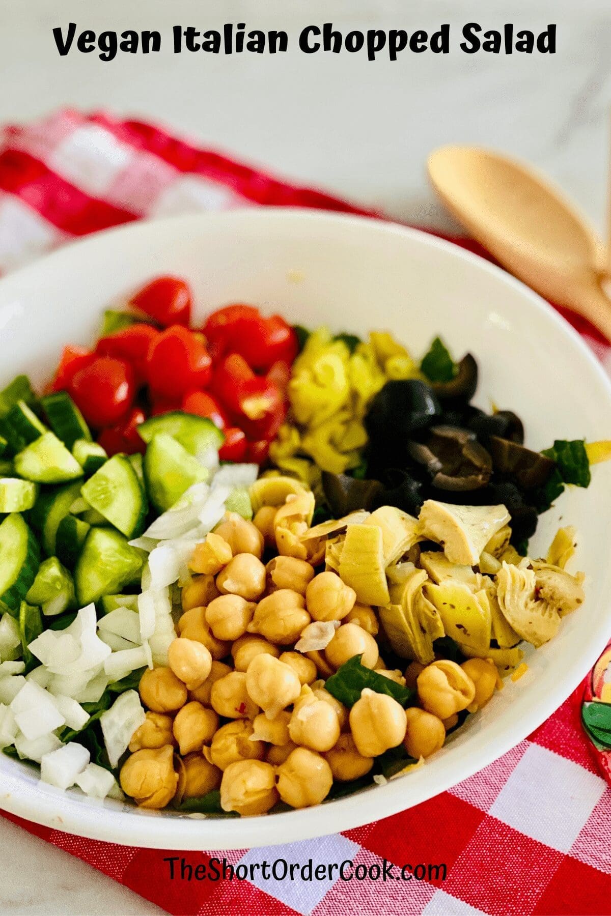 VEGAN ITALIAN CHOPPED SALAD