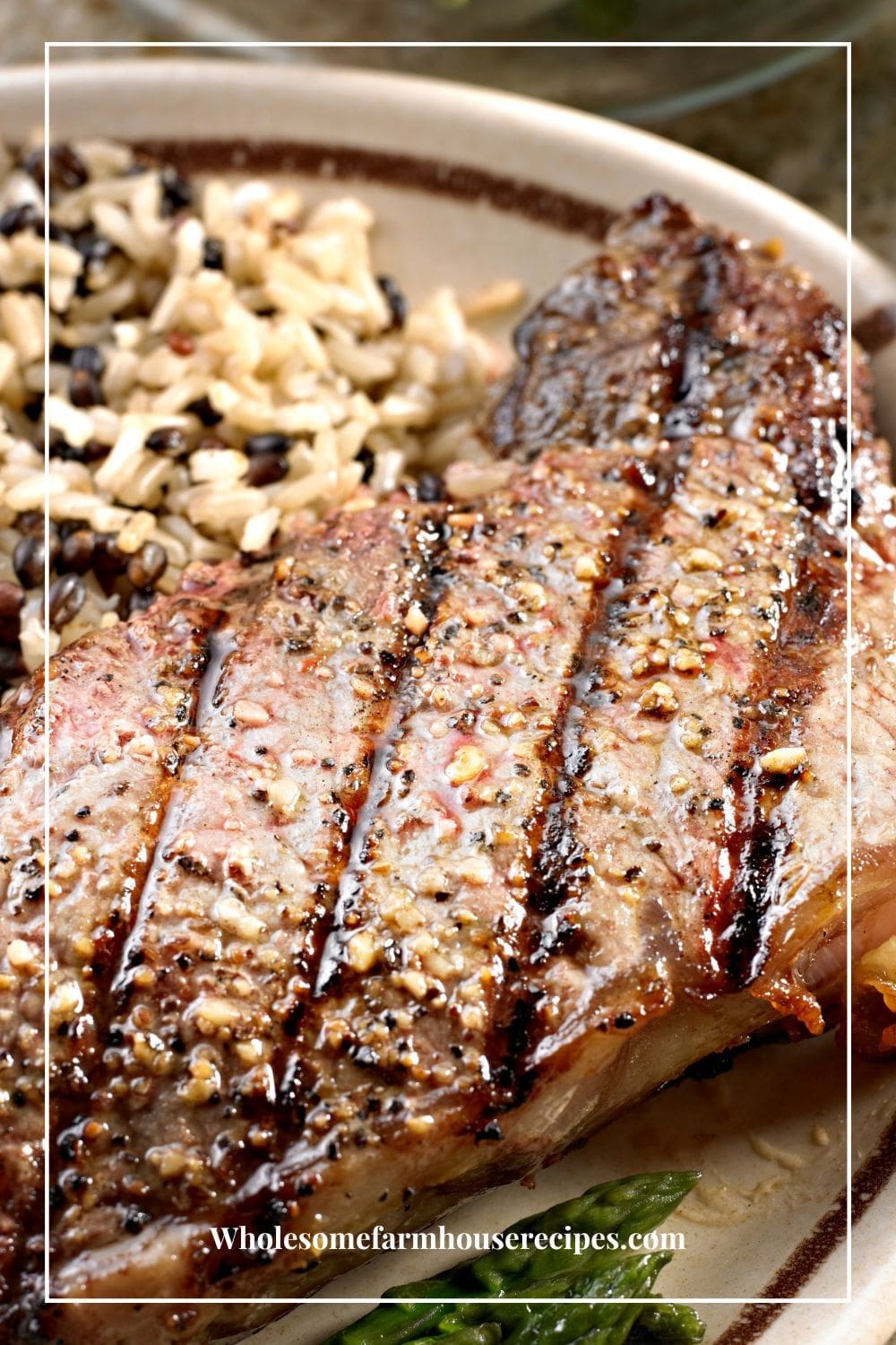 Texas Roadhouse Steak with Side dish