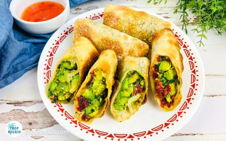 Air Fryer Avocado Egg Rolls