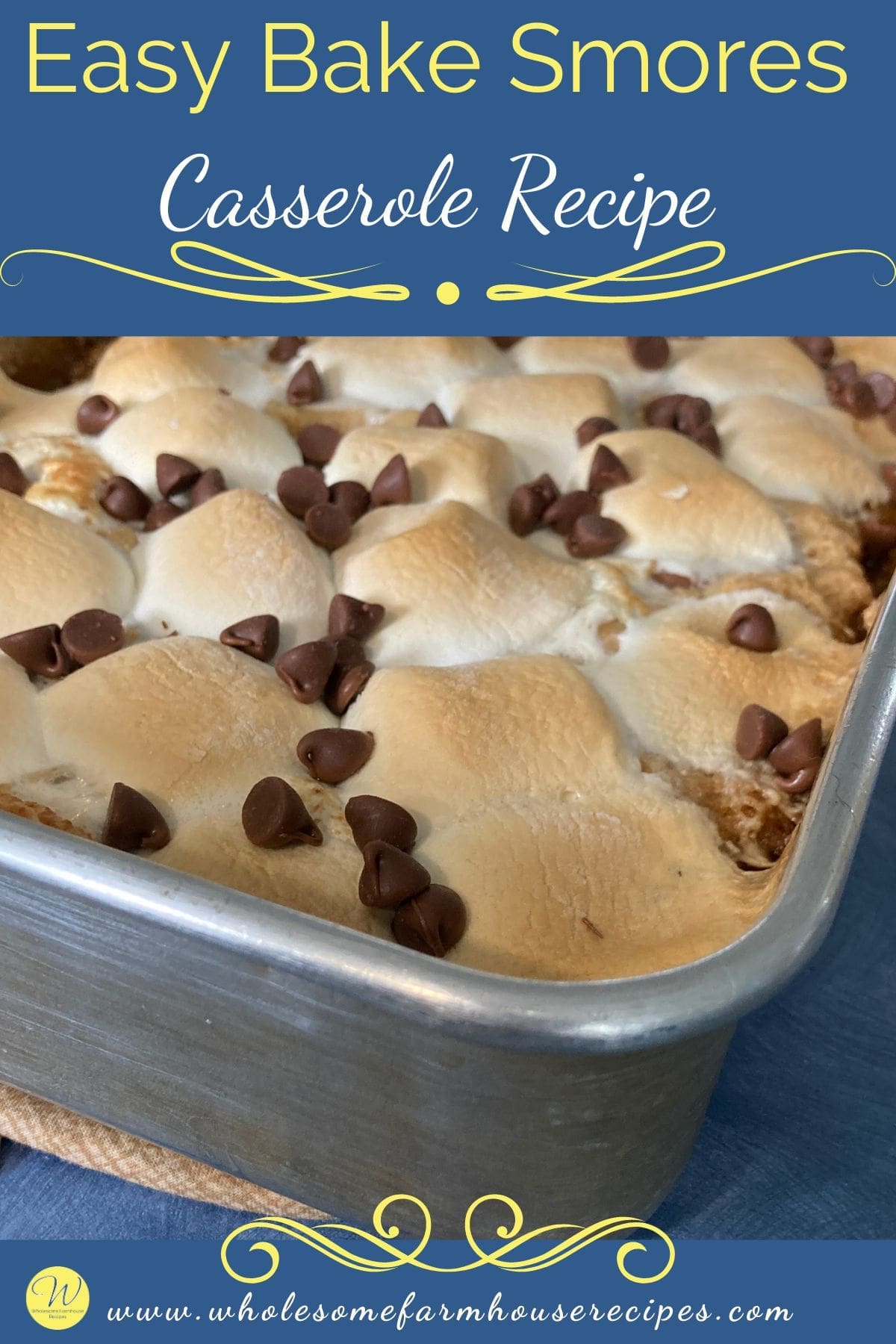 Easy Bake Smores Casserole Recipe