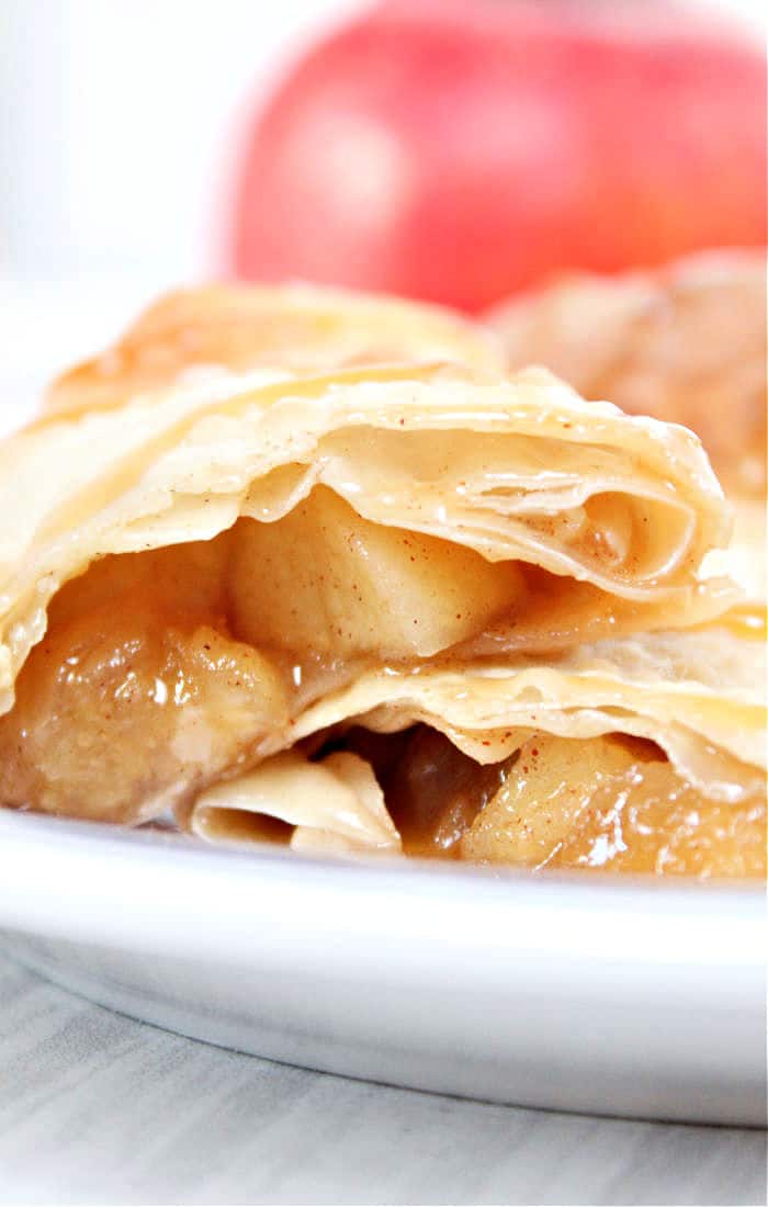 Air Fryer Apple Pie Egg Rolls