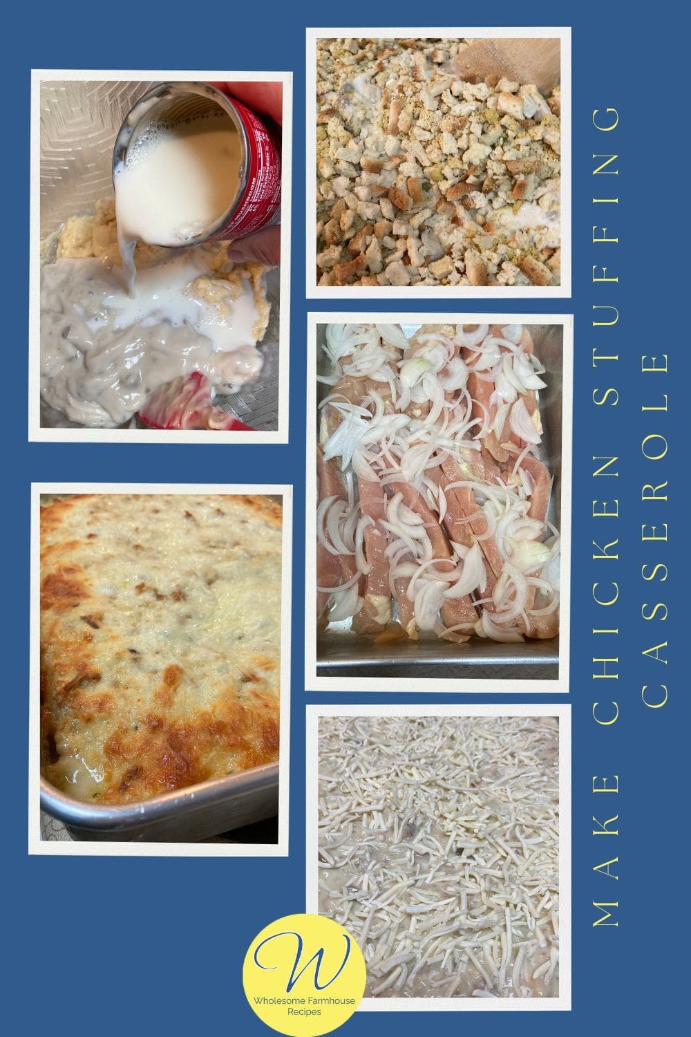 make Chicken Stuffing Casserole