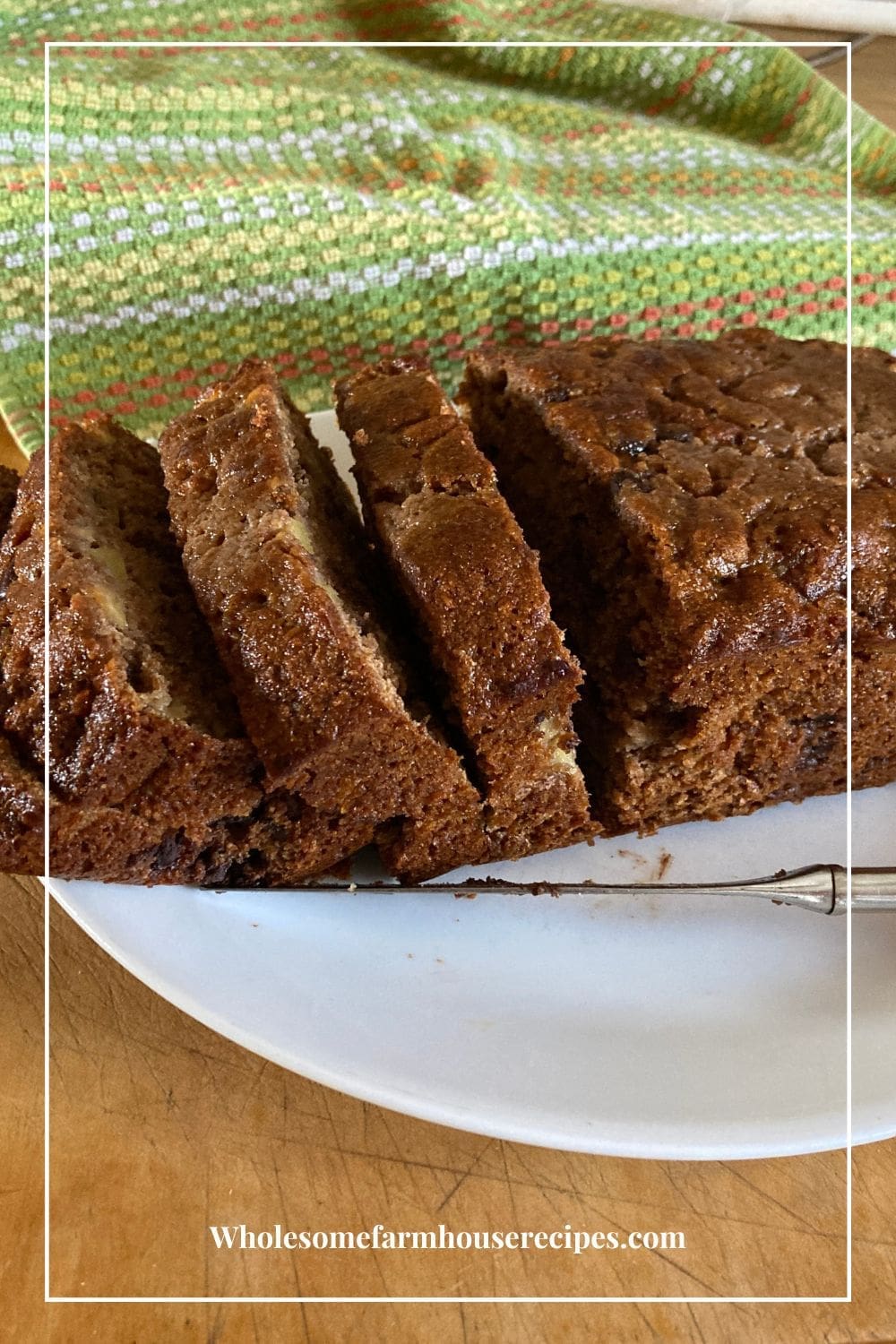 Delicious Moist Quick Bread Sliced