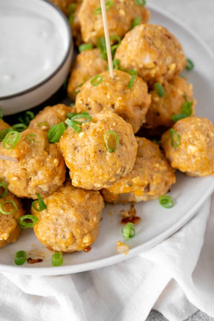 BUFFALO CHICKEN MEATBALLS