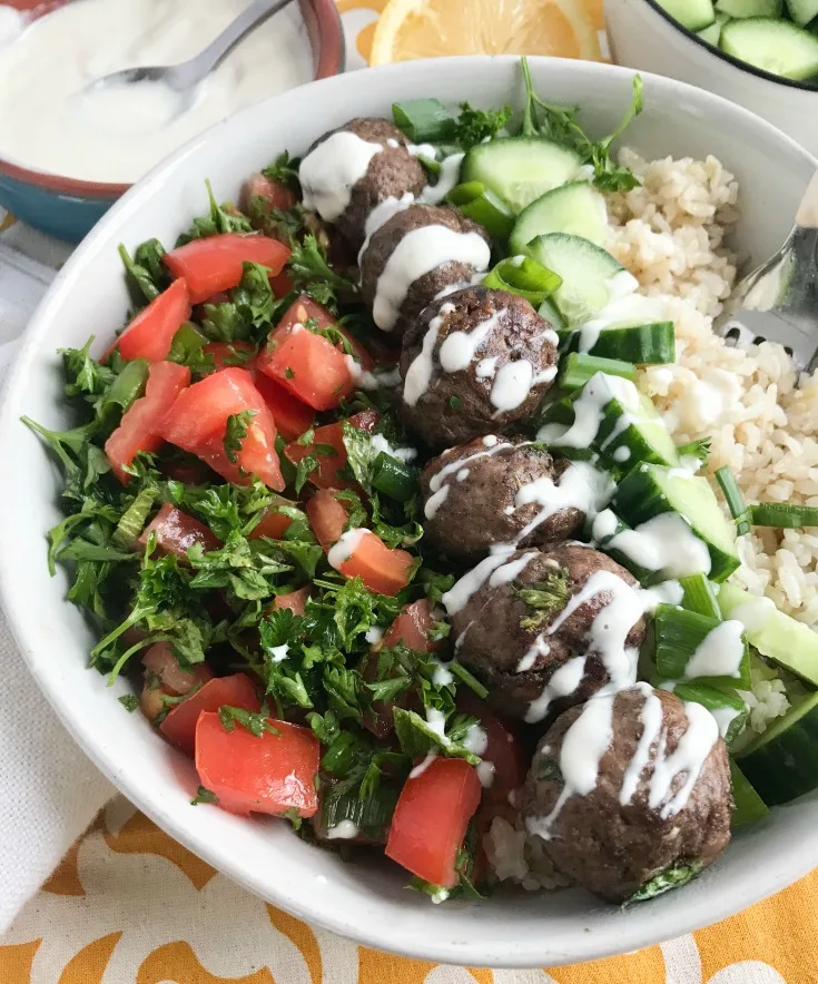 Beef Kafta Meatballs