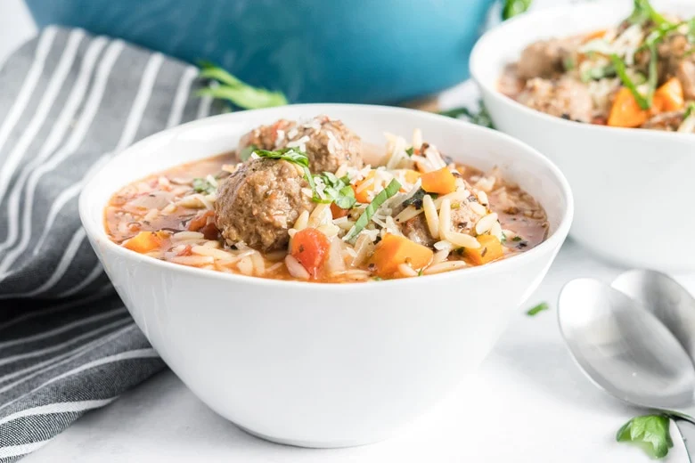 Italian Meatball Soup