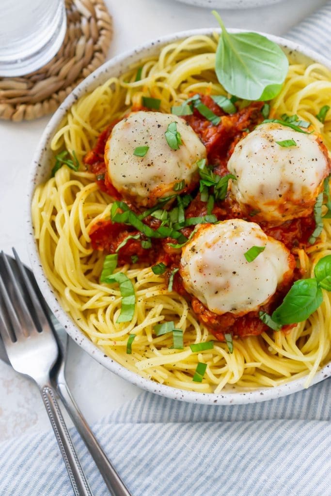 PARMESAN CHICKEN MEATBALLS