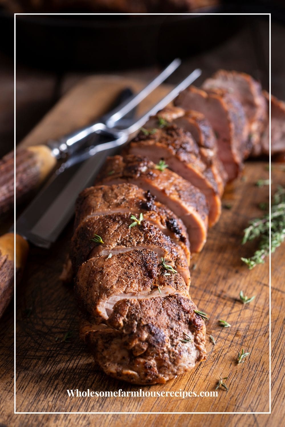 Sliced Pork Loin Ready to enjoy