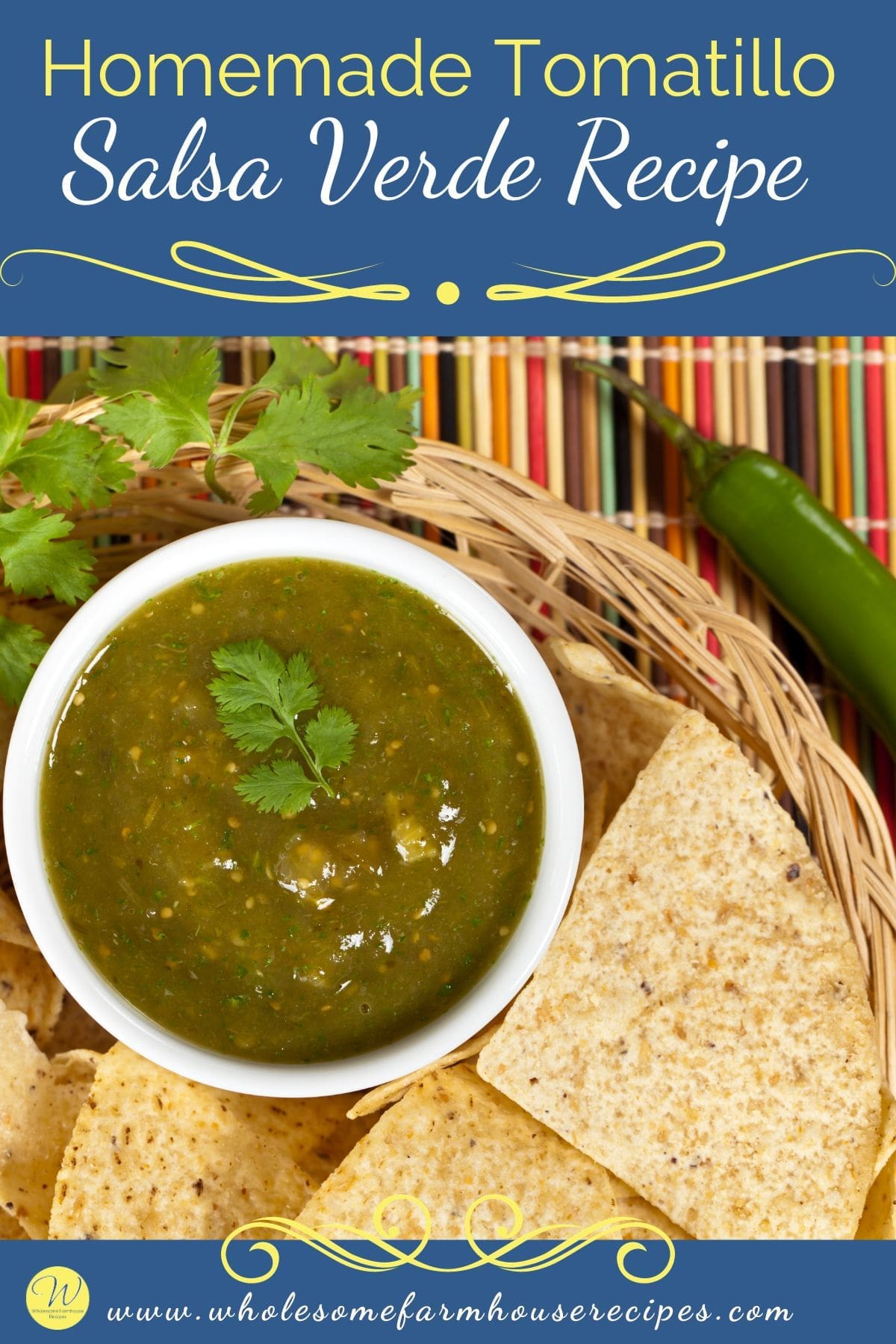 Homemade Tomatillo Salsa Verde Recipe